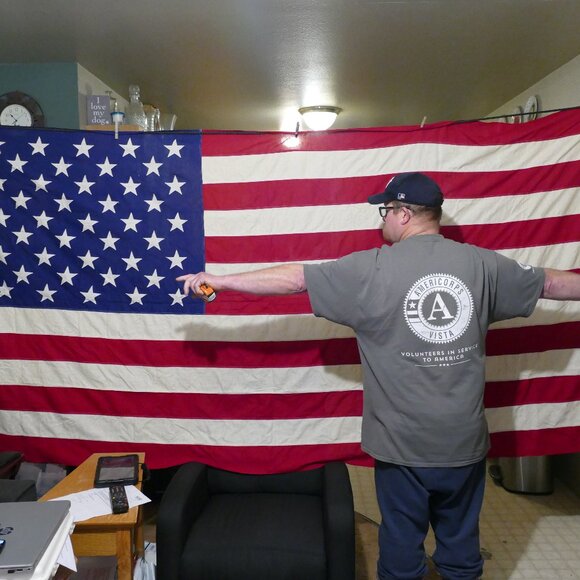 Valley Forge (5' x 9' 6")G-Spec Large American Made Flag - Picture 8 of 13